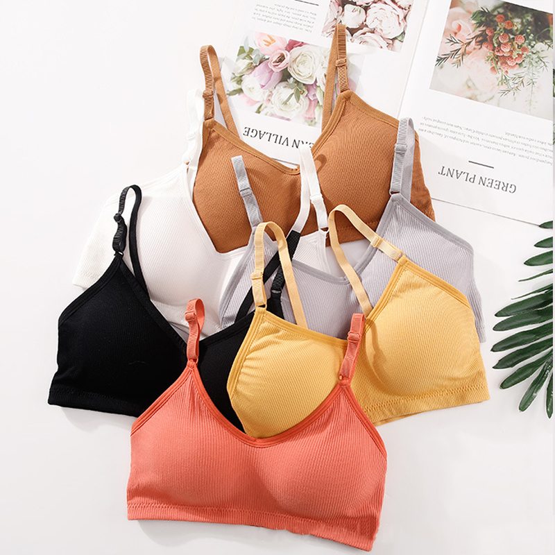 Suspender Tank Top - Soutien-gorge sans armatures d'été pour femme,