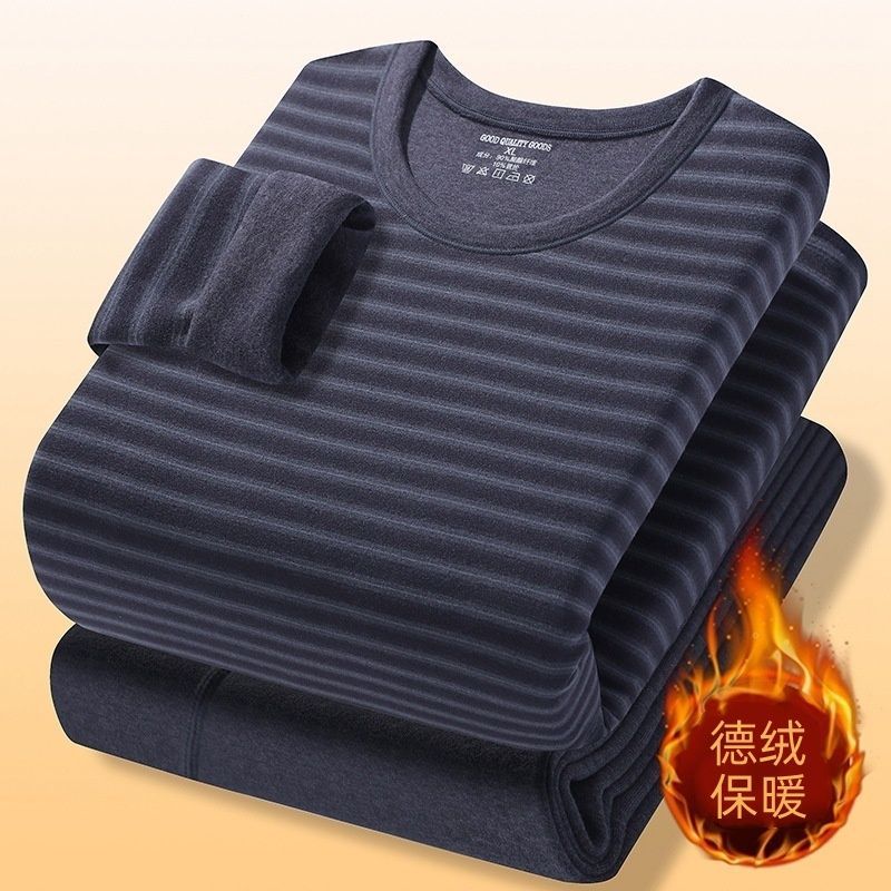 Thermal Long John - Ensemble de sous-vêtements thermiques pour hommes,