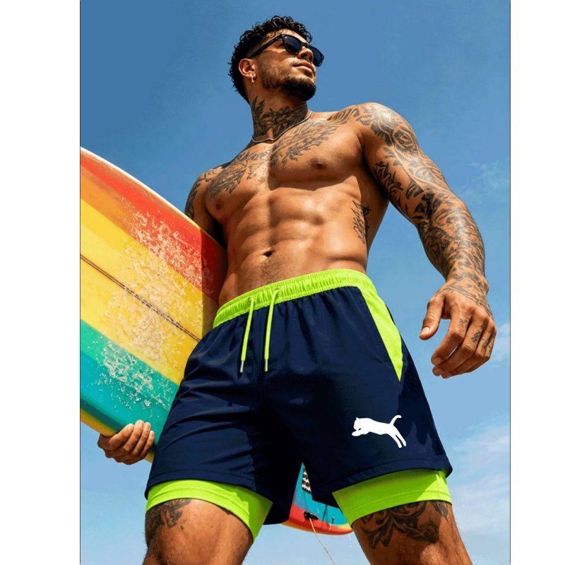 Compression Shorts Athletes - Shorts de bain à séchage rapide