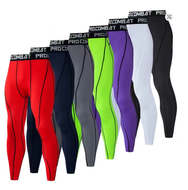 Compression Long Pant - SPORTIF hommes musculation longs pantalons Fitness