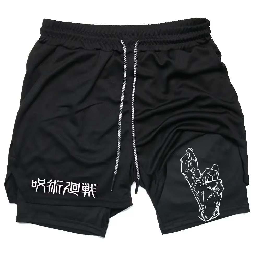 Compression Shorts Athletes - Short de sport Anime Jujutsu Kaisen