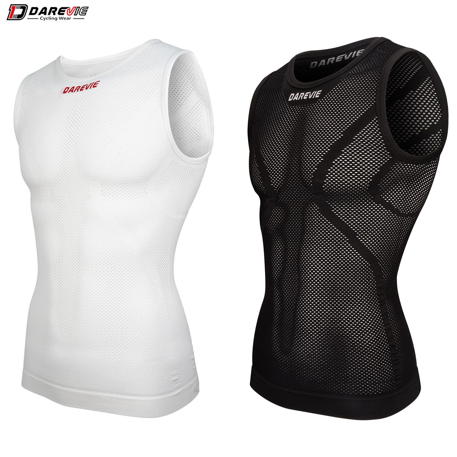 Sleeveless Undershirt - DAREVIE Cyclisme Première Couche Homme Compression