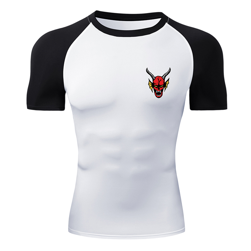 Base Layer Top - T-shirt de compression graphique à manches
