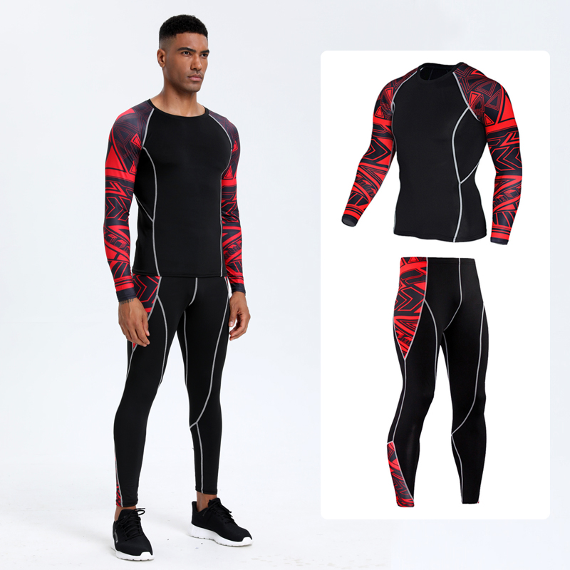 Compression Long Pant - Combinaison de sport PRO pour hommes: