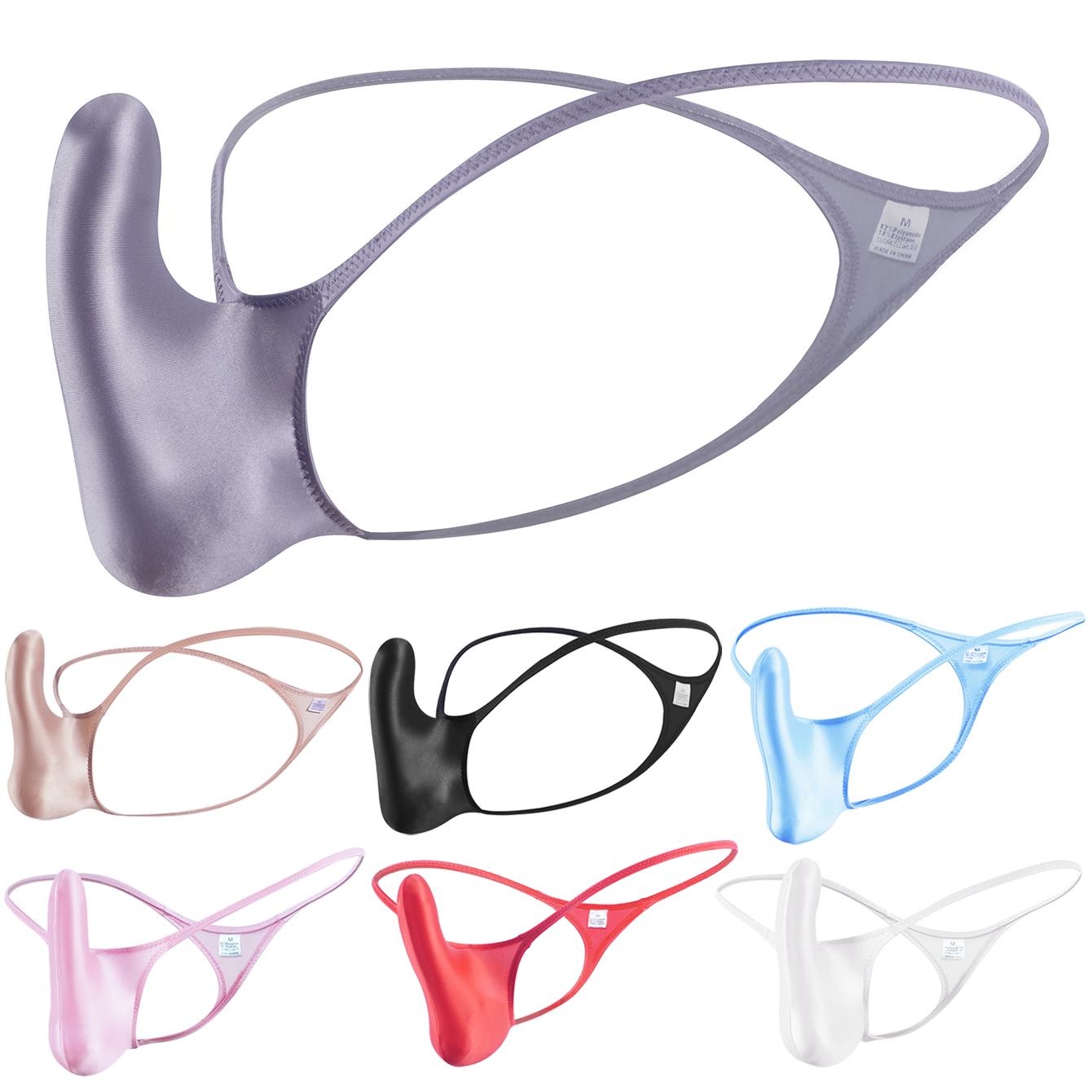 Jockstrap Athletic - YAULAANG Sexy hommes brillant sous-vêtements gai