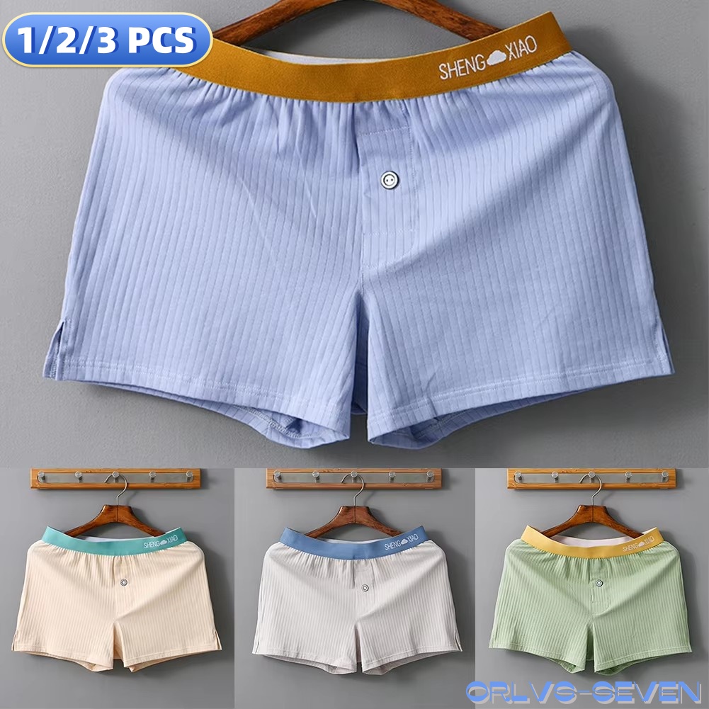 Boxer Shorts Modal - 1/2/3 pièces culottes pour hommes coton