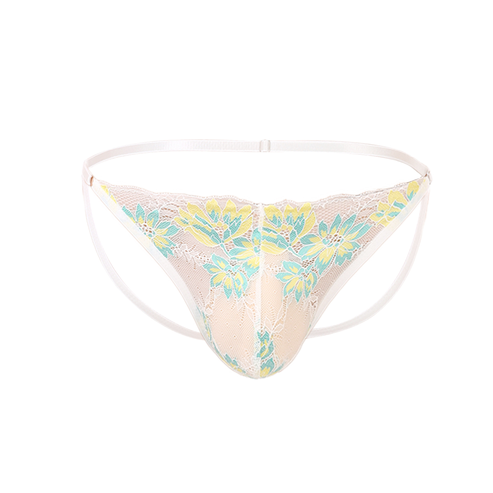 Jockstrap Athletic - Hommes dentelle Jock sangle string sous-vêtements
