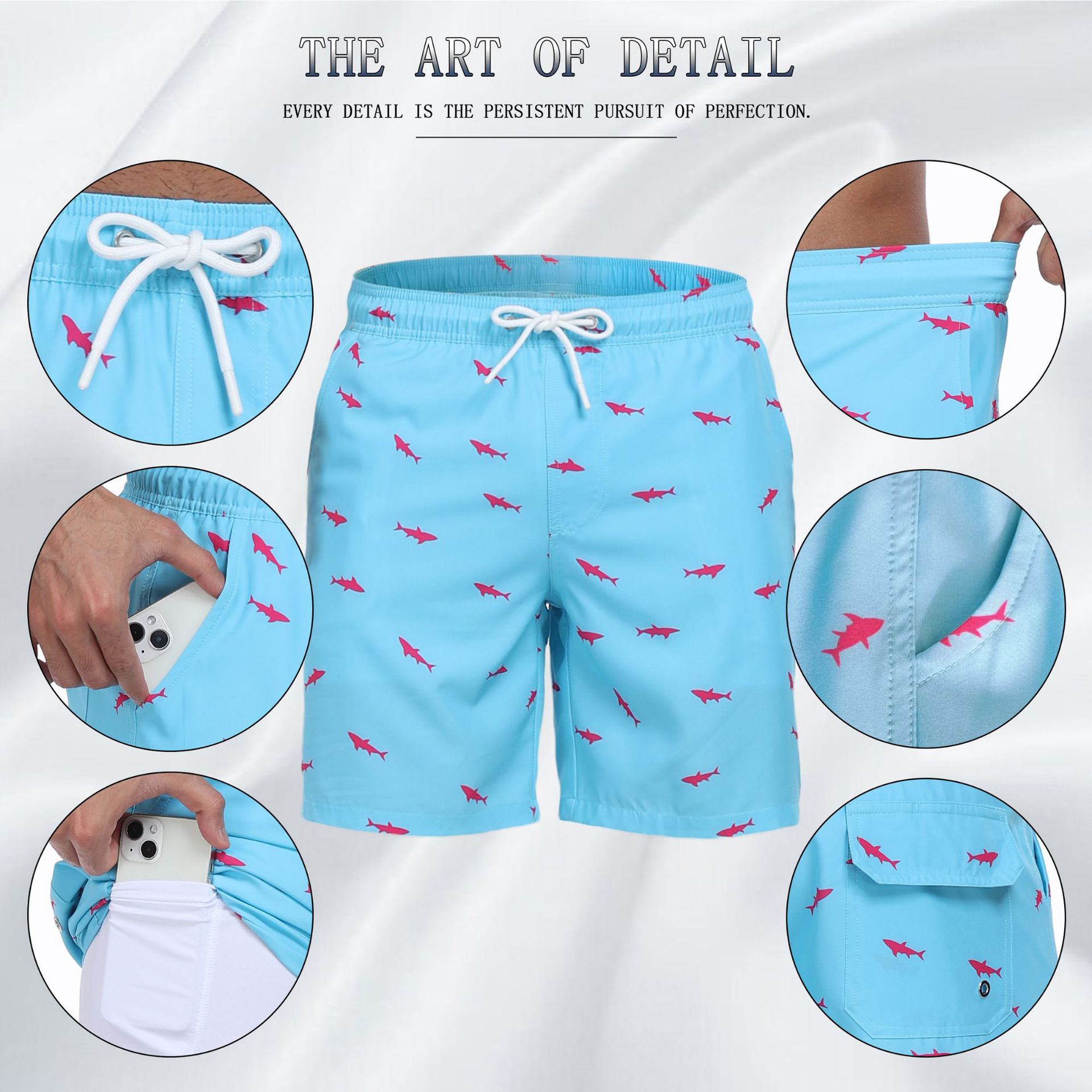 Shorts de bain 2-en-1 pour hom - Long Leg Trunk Men avis et prix