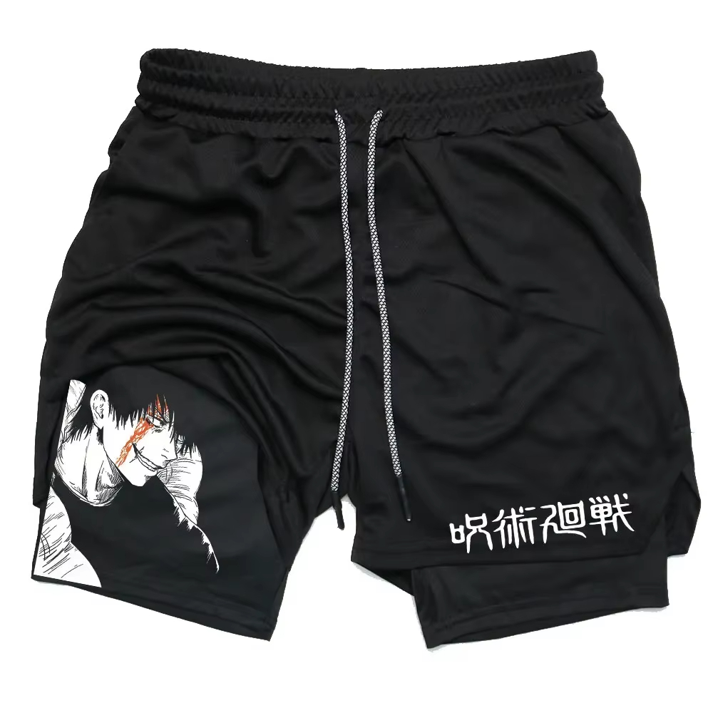 Short de sport Anime Jujutsu K - Compression Shorts Athletes avis et prix