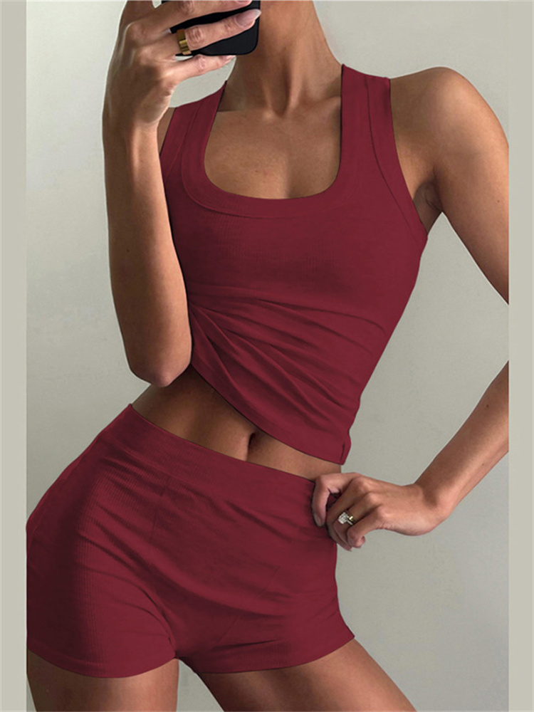 Nibber Côtelé Casual 2 Pièce E - Tank Top Ribbed avis et prix