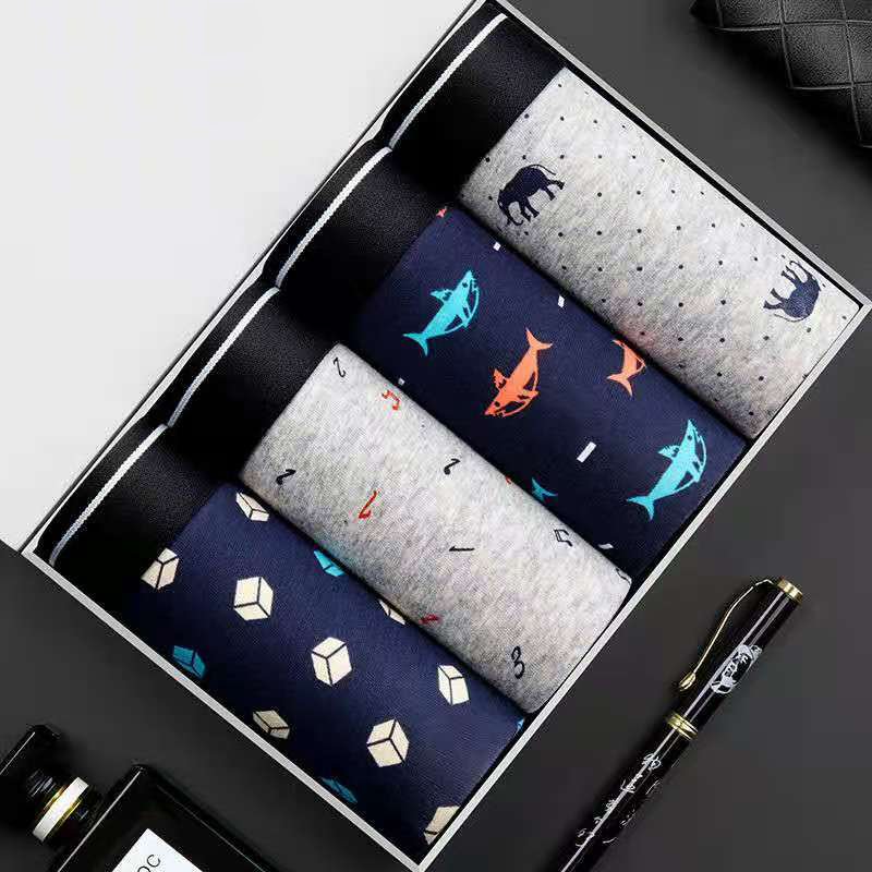 4 pièces/lot Boxer Shorts homm - Multi Pack Underwear avis et prix