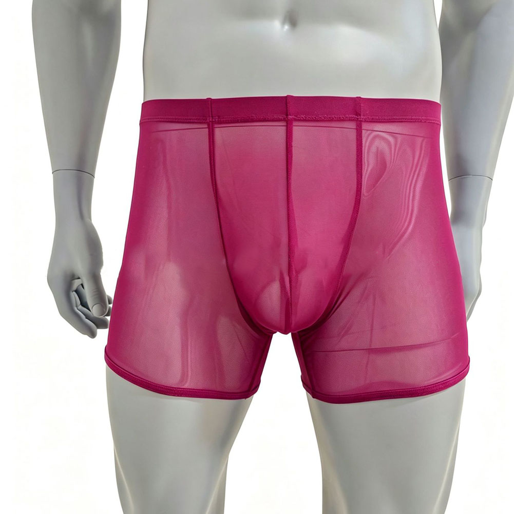 Boxer pour hommes en maille ul - Long Leg Trunk Men avis et prix