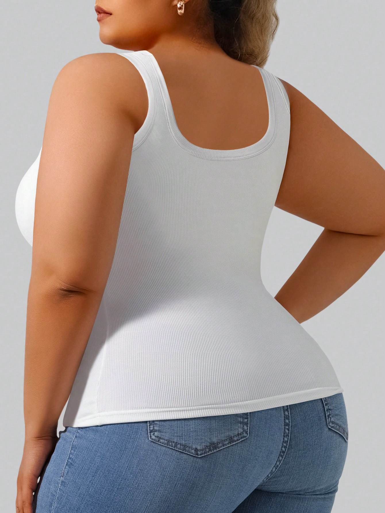 Débardeur côtelé uni pour femm - Tank Top Ribbed avis et prix