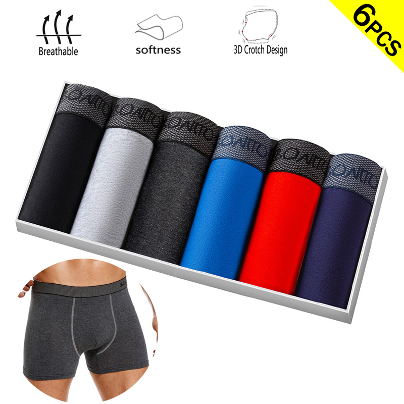 6 pièces/paquet Boxer slips co - Multi Pack Underwear avis et prix
