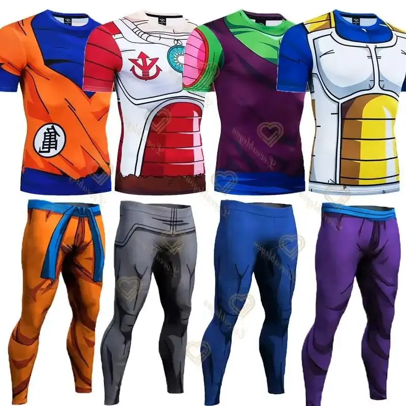 Goku hommes Legging maigre col - Compression Long Pant avis et prix