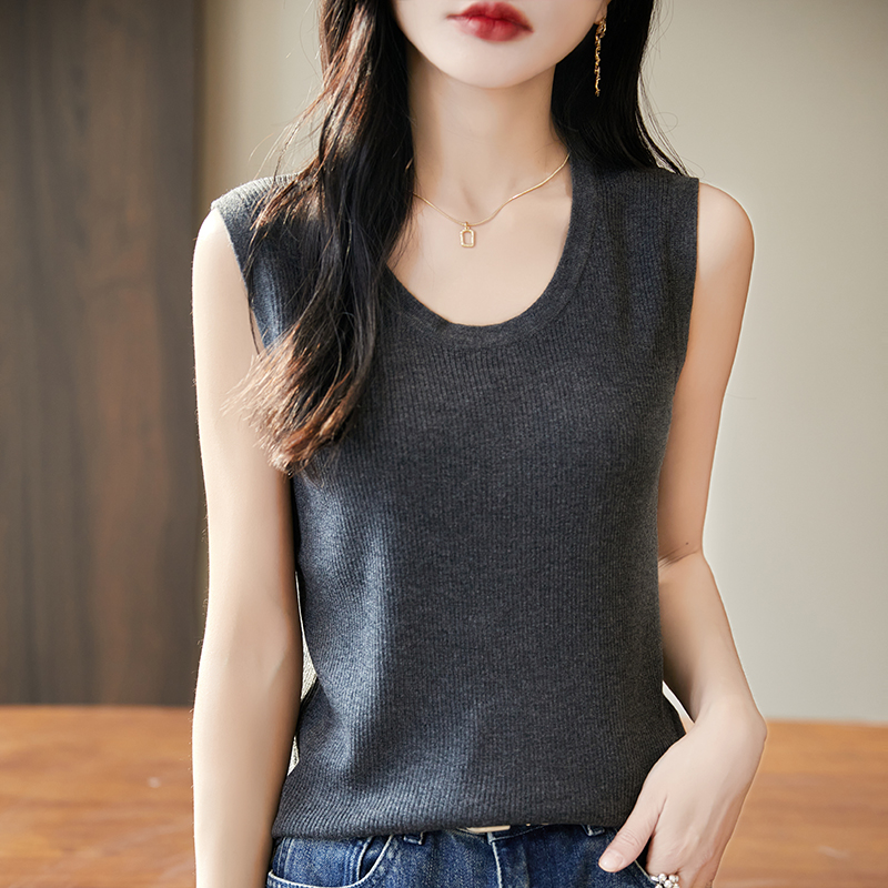 WinvyNee Débardeur basique côt - Tank Top Ribbed avis et prix